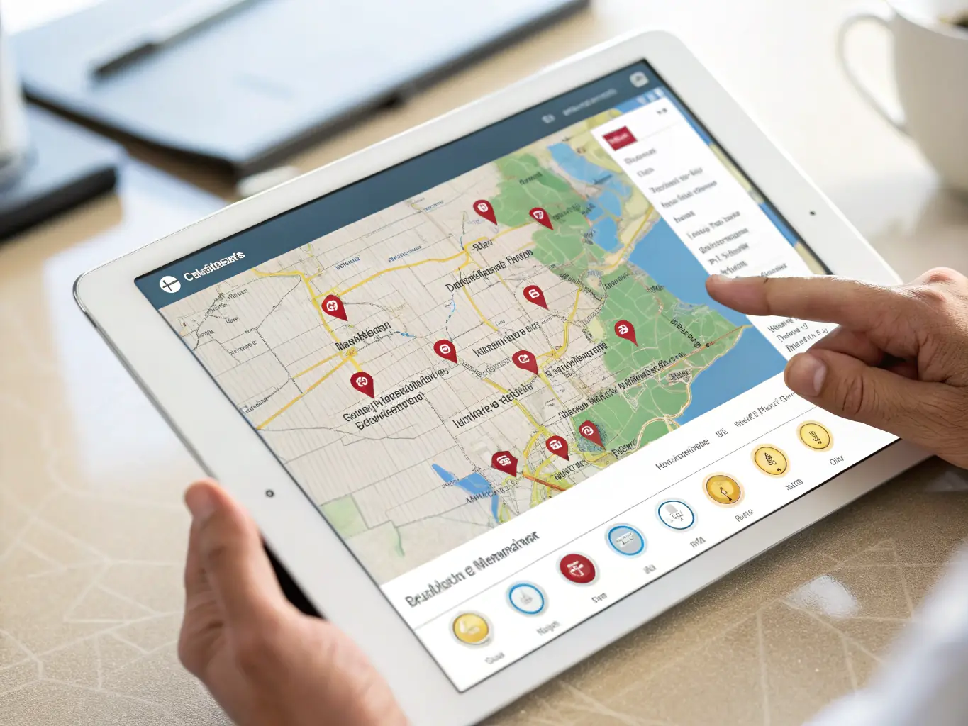 IMHOTNOW.COM platform automatically locating and securing a licensed HVAC technician in Boca Raton.